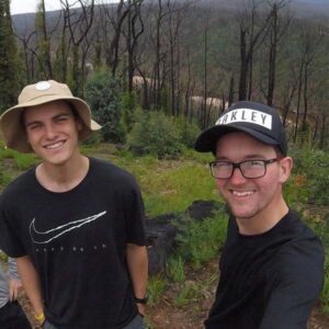 Centenary Park Golf Course Jordan Kruger and Josh Gardiner