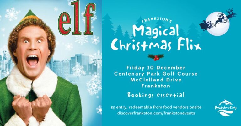 Christmas Flix Outdoor Cinema Elf the movie